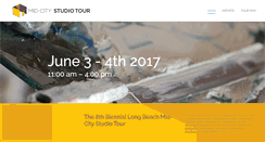 Desktop Screenshot of midcitystudiotour.com